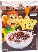 CROWNFIELD (LIDL) CHOCO RICE - RISO SOFFIATO AL CACAO CROWNFIELD (LIDL) CHOCO RICE - RISO SOFFIATO AL CACAO