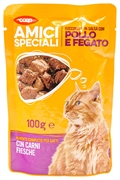 COOP AMICI SPECIALI BOCCONCINI IN SALSA CON POLLO E FEGATO COOP AMICI SPECIALI BOCCONCINI IN SALSA CON POLLO E FEGATO