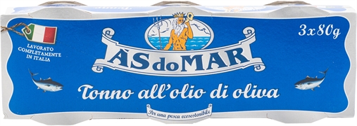 AS DO MAR TONNO ALL'OLIO DI OLIVA AS DO MAR TONNO ALL'OLIO DI OLIVA