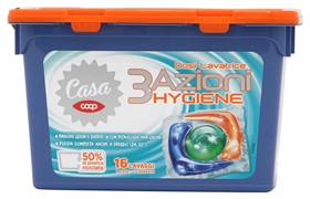 COOP CASA DETERSIVO LAVATRICE 3 AZIONI HYGIENE COOP CASA DETERSIVO LAVATRICE 3 AZIONI HYGIENE