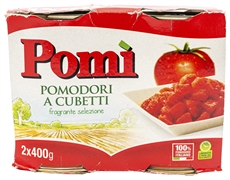 POMÌ POMODORO A CUBETTI POMÌ POMODORO A CUBETTI