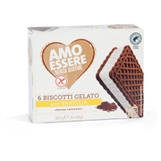 AMO ESSERE (EUROSPIN) BISCOTTI GELATO ALLA VANIGLIA SENZA GLUTINE AMO ESSERE (EUROSPIN) BISCOTTI GELATO ALLA VANIGLIA SENZA GLUTINE