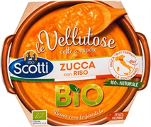 SCOTTI LE VELLUTOSE BIO ZUCCA CON RISO SCOTTI LE VELLUTOSE BIO ZUCCA CON RISO