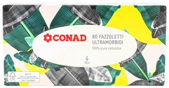 CONAD FAZZOLETTI VELINE ULTRAMORBIDI CONAD FAZZOLETTI VELINE ULTRAMORBIDI