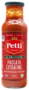 PETTI PASSATA DI POMODORO EXTRAFINE IL DELICATO PETTI PASSATA DI POMODORO EXTRAFINE IL DELICATO