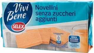 SELEX VIVI BENE FROLLINI NOVELLINI SENZA ZUCCHERI AGGIUNTI SELEX VIVI BENE FROLLINI NOVELLINI SENZA ZUCCHERI AGGIUNTI