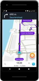 WAZE GPS, Mappe, Avvisi sul traffico live (Android)