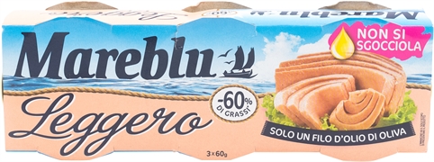 MAREBLU' LEGGERO SOLO UN FILO D'OLIO D'OLIVA MAREBLU' LEGGERO SOLO UN FILO D'OLIO D'OLIVA