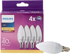 PHILIPS LED 40W P45 E14 WW FR ND SRT4 PHILIPS LED 40W P45 E14 WW FR ND SRT4