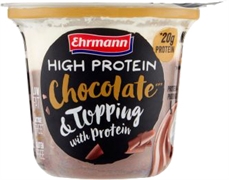 EHRMANN HIGH PROTEIN CHOCOLATE&TOPPING WITH PROTEIN