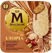 ALGIDA MAGNUM UTOPIA DOUBLE HAZELNUT NOCCIOLA