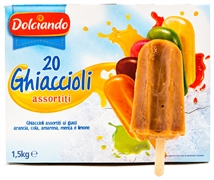 DOLCIANDO (EUROSPIN) 20 GHIACCIOLI ASSORTITI - COLA