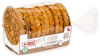 SAPORI & PIACERI FETTE FLORIDE AL FARRO CON OLIO D'OLIVA