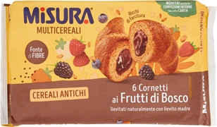 MISURA MULTICEREALI CORNETTI AI FRUTTI DI BOSCO