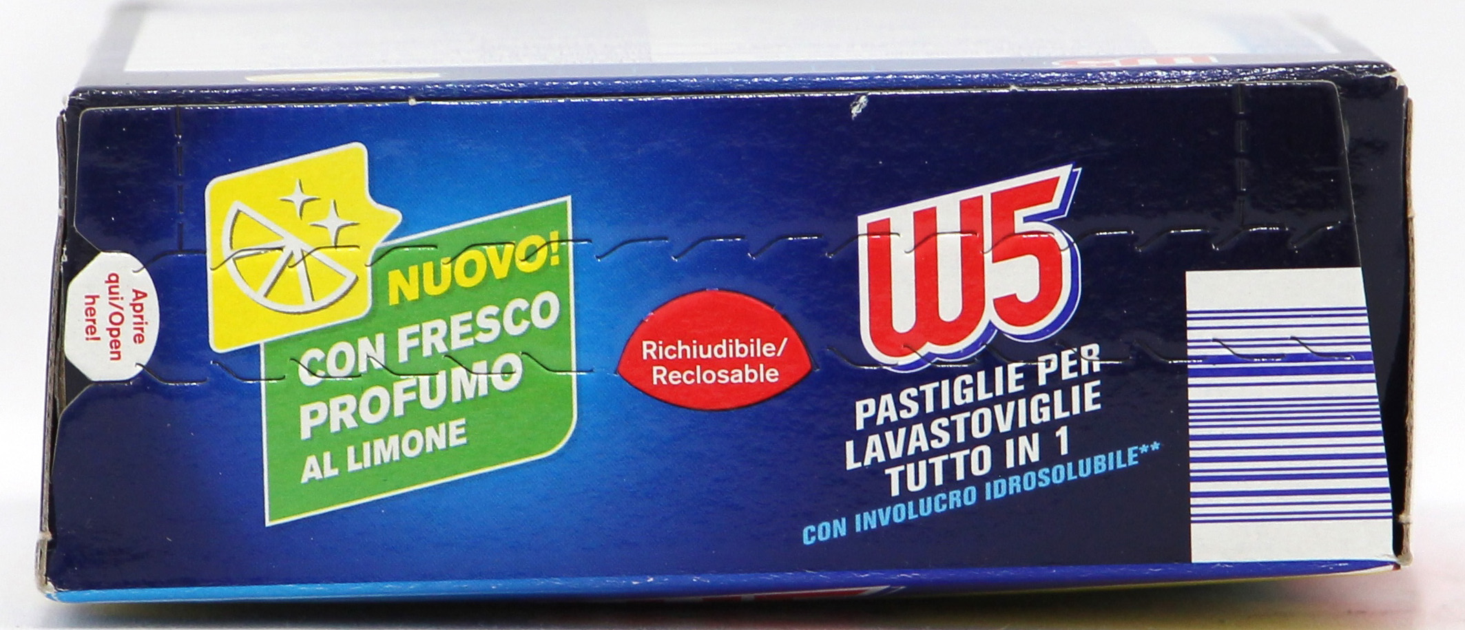 W5 (LIDL) PASTIGLIE PER LAVASTOVIGLIE TUTTO IN 1 - LIMONE
