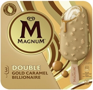 ALGIDA MAGNUM DOUBLE GOLD CARAMEL BILLIONAIRE