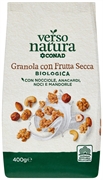 VERSO NATURA (CONAD) GRANOLA CON FRUTTA SECCA BIOLOGICA