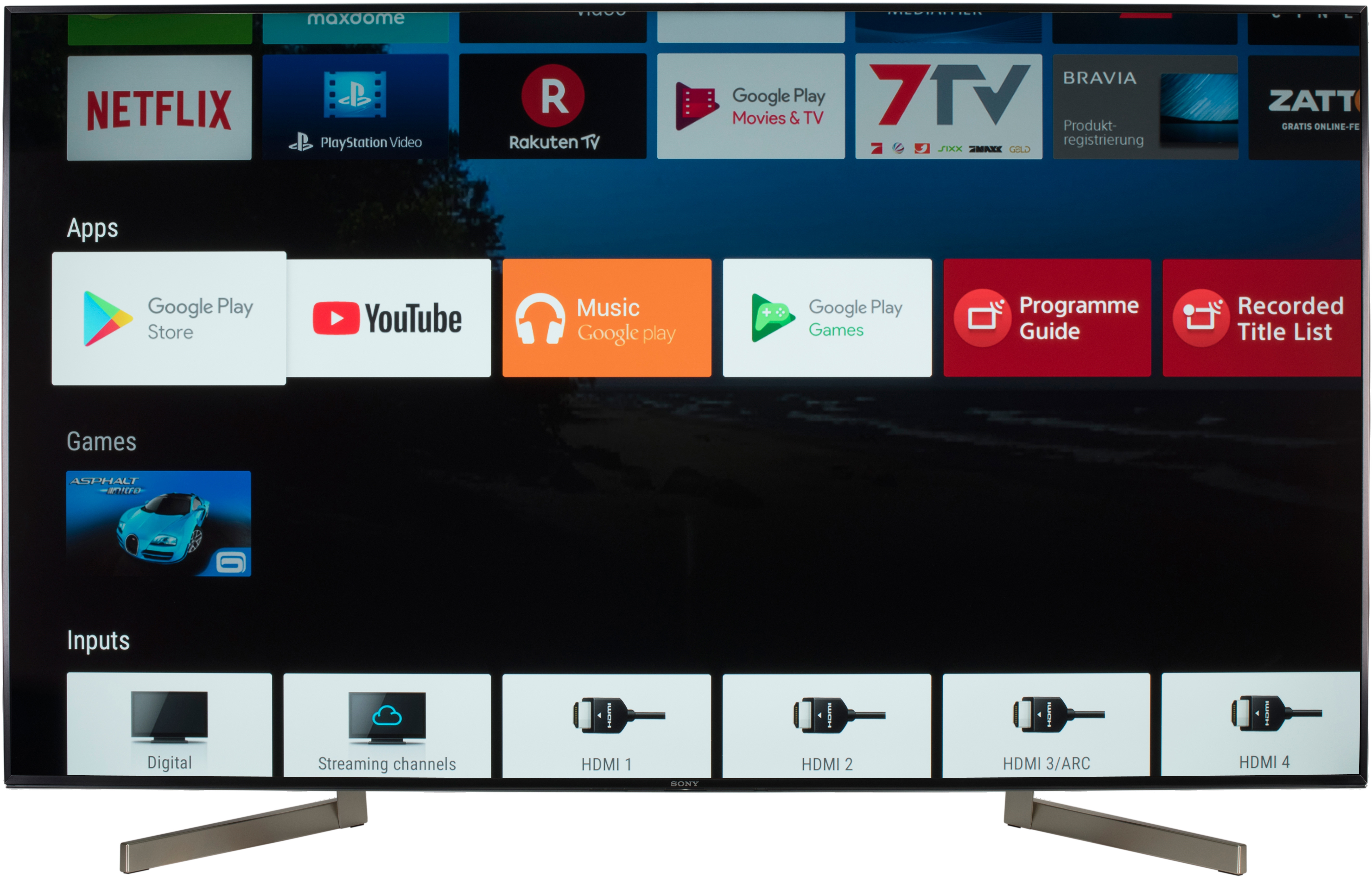 SONY KD65XF9005BAEP