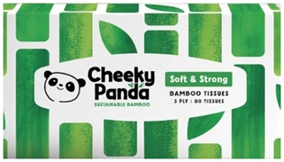 THE CHEEKY PANDA Bamboo Facial Tissue