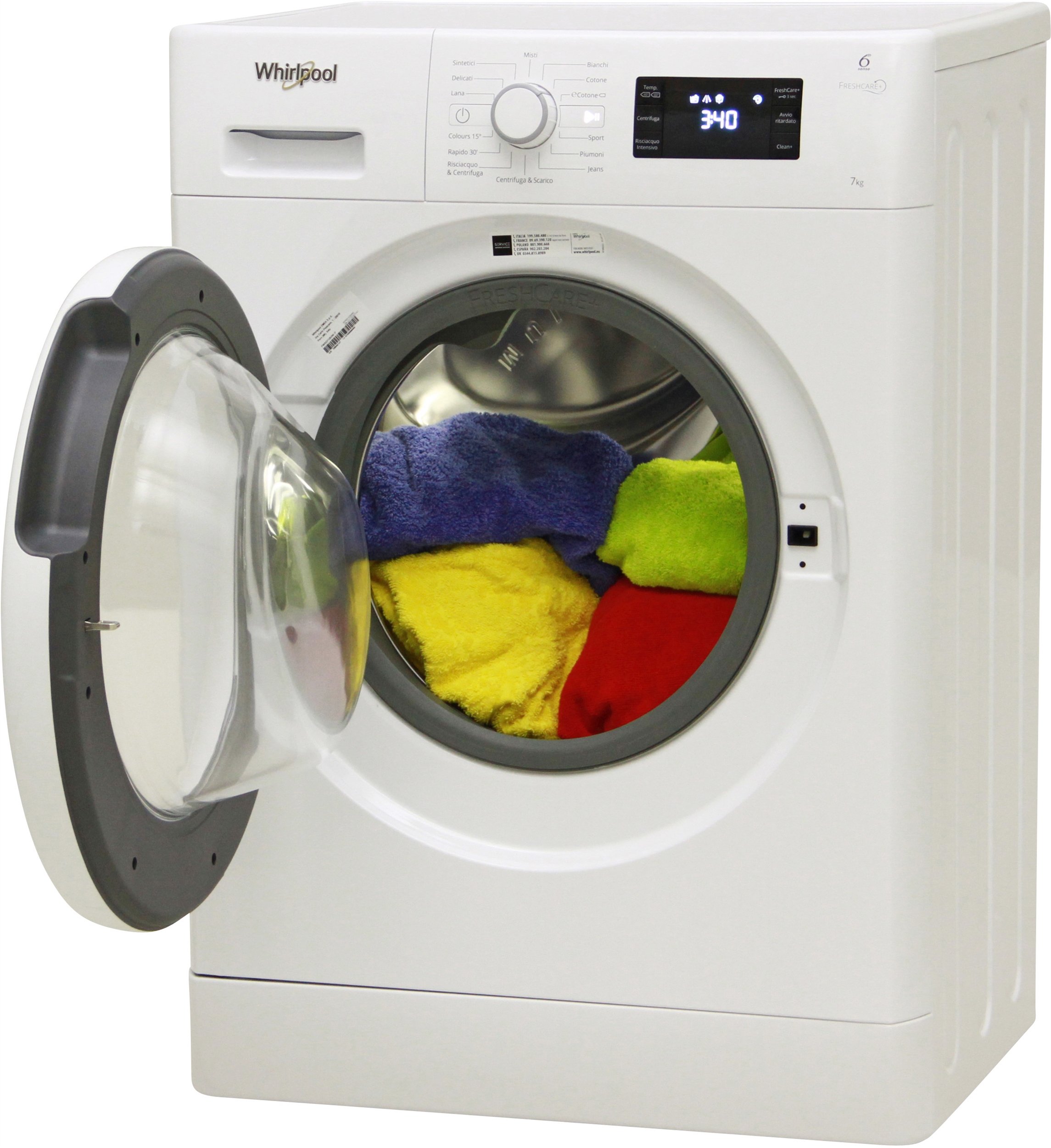 WHIRLPOOL FWSG71253W IT