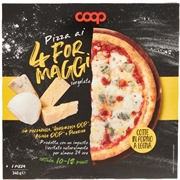 COOP Pizza ai 4 Formaggi surgelata
