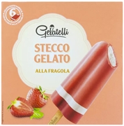 GELATELLI (LIDL) STECCO GELATO ALLA FRAGOLA