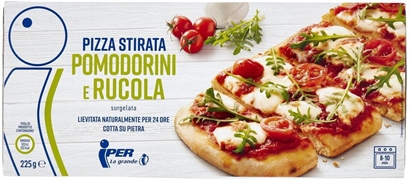 IPER LA GRANDE I Pizza stirata pomodorini e rucola