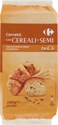 CARREFOUR Cornetti con cereali e semi