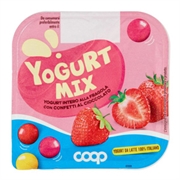 COOP YOGUTR MIX - FRAGOLA - CONFETTI AL CIOCCOLATO