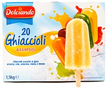 DOLCIANDO (EUROSPIN) 20 GHIACCIOLI ASSORTITI - ARANCIA