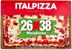 ITALPIZZA 26X38 MARGHERITA