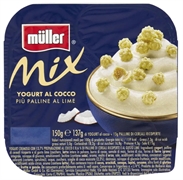 MÜLLER MIX BORA BORA YOGURT AL COCCO + PALLINE AL LIME