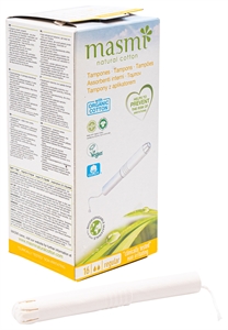 MASMI TAMPONI IN COTONE BIO + APPLICATORE