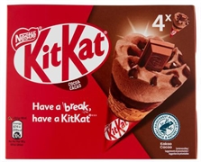 NESTLÈ KITKAT® CONO AL CACAO 4 X 63,5 G