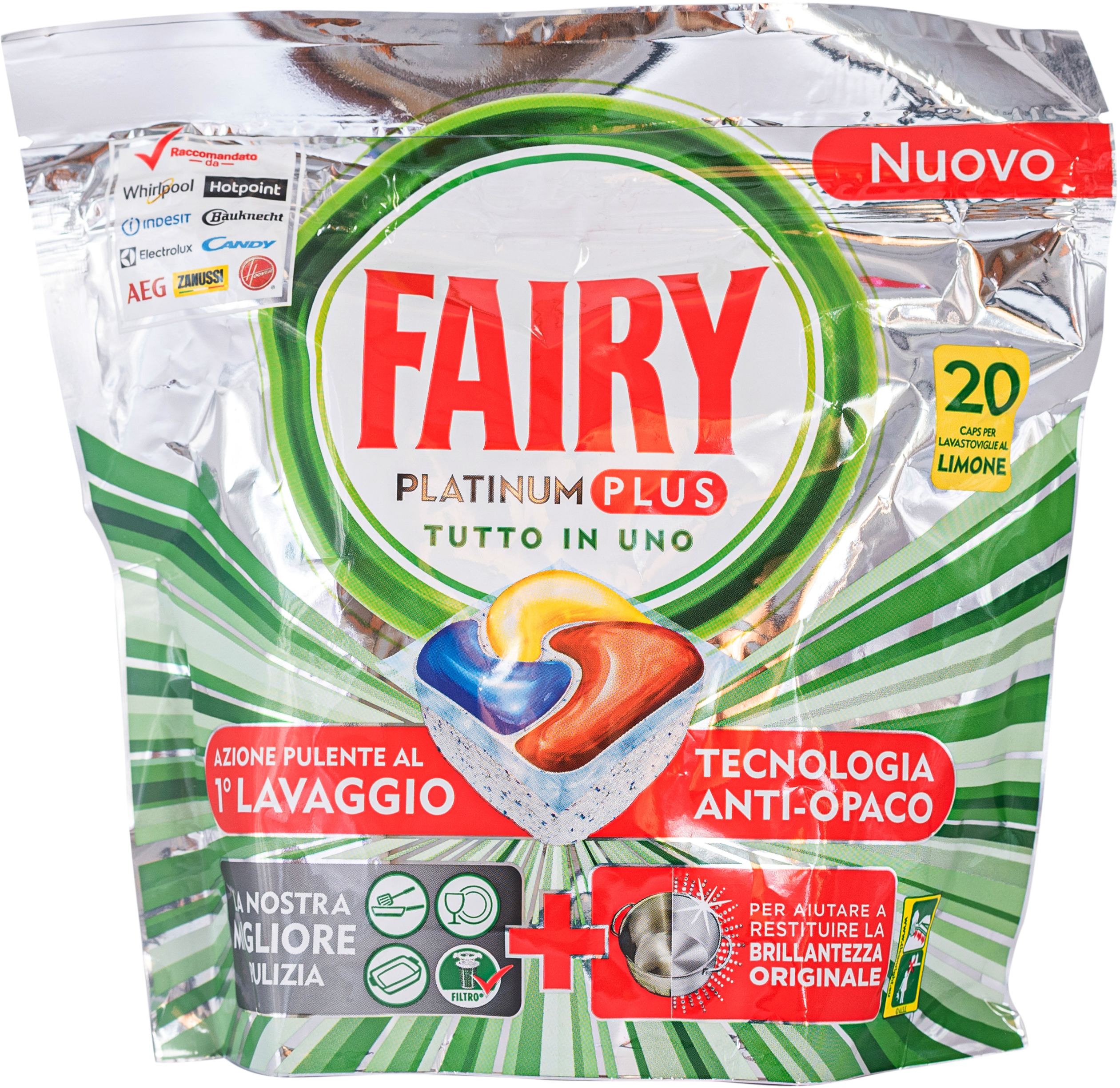 FAIRY PLATINUM PLUS ALL IN ONE - LIMONE