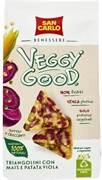 SAN CARLO Veggy Good Triangolini con mais e patata viola