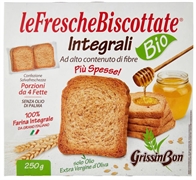 GRISSINBON FRESCHEBISCOTTATE INTEGRALI BIO