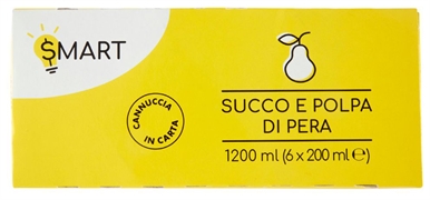 SMART (ESSELUNGA) Succo e polpa di pera
