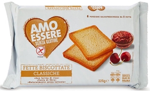 AMO ESSERE (EUROSPIN) FETTE BISCOTTATE SENZA GLUTINE