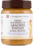 IL VIAGGIATOR GOLOSO Crema Spalmabile di Arachidi Tostate Extra Crunchy