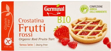 GERMINAL BIO Crostatina ai frutti rossi senza glutine