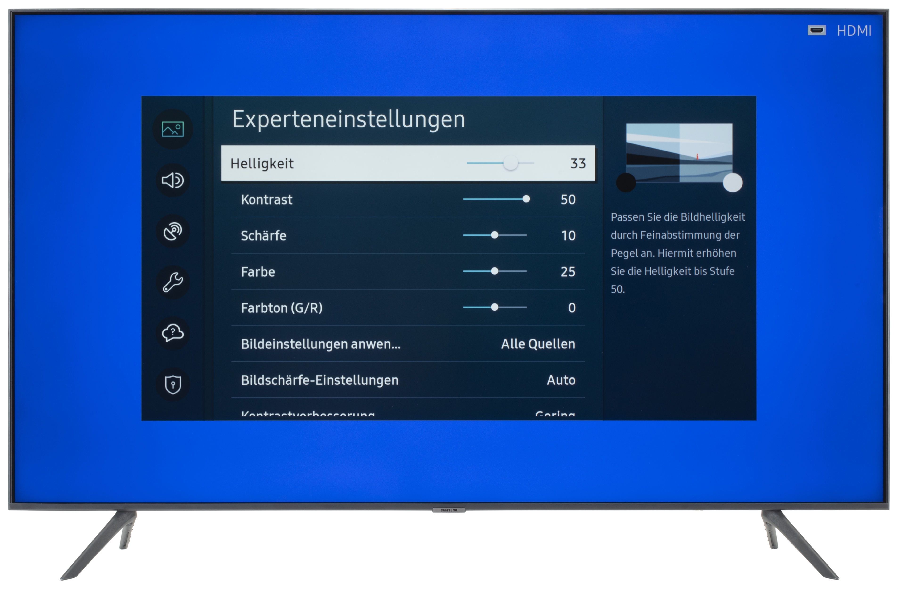 SAMSUNG UE55AU7170UXZT