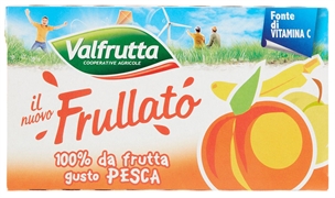 VALFRUTTA Il nuovo frullato 100% da frutta gusto pesca