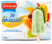 DOLCIANDO (EUROSPIN) 20 GHIACCIOLI ASSORTITI - MENTA