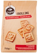 CARREFOUR ORIGINAL FROLLINI CON GRANELLI DI ZUCCHERO