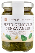 IL VIAGGIATOR GOLOSO PESTO GENOVESE SENZA AGLIO CON BASILICO GENOVESE DOP E PINOLI ITALIANI