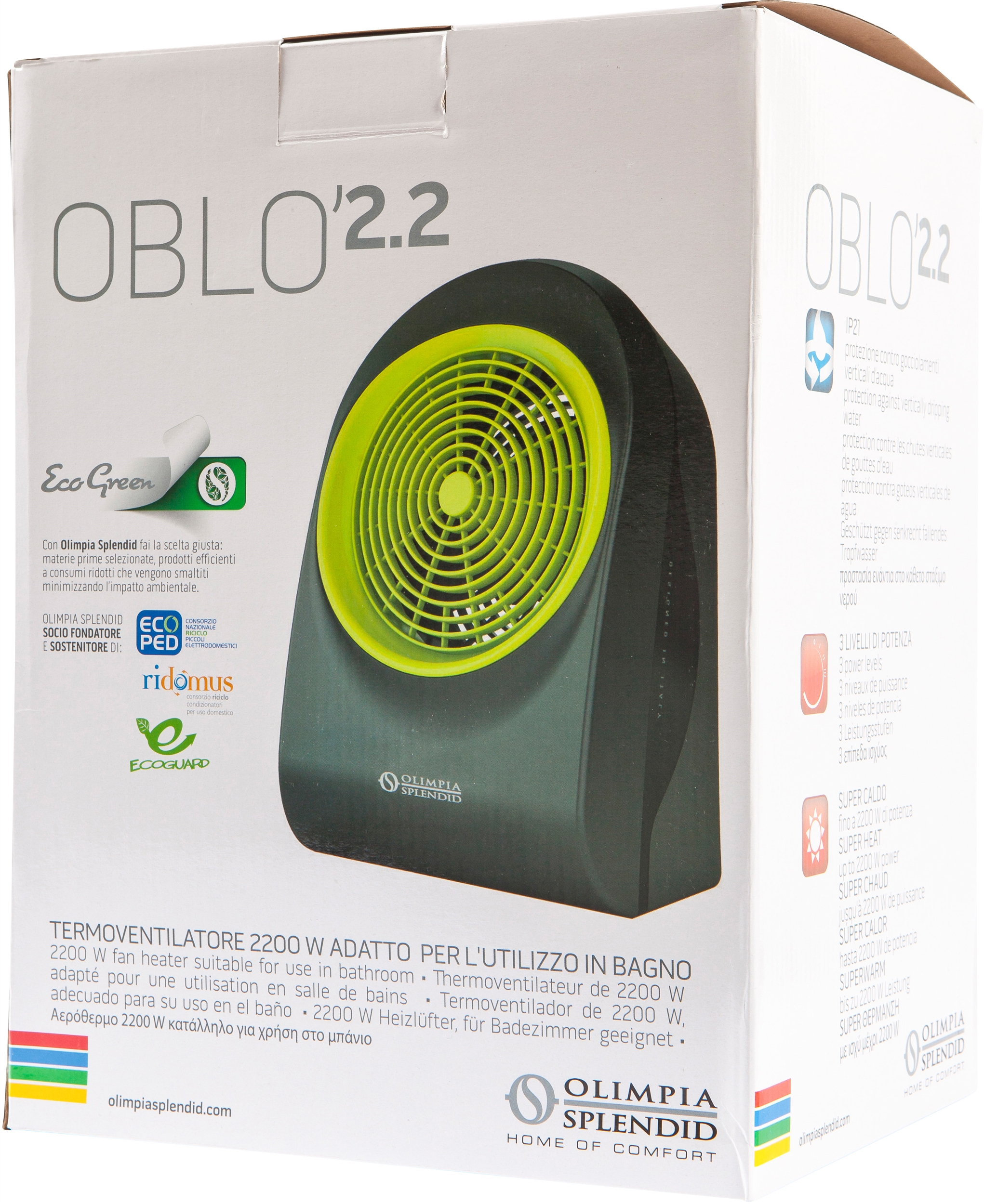 OLIMPIA SPLENDID OBLO' 2.2