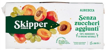 ZUEGG SKIPPER ALBICOCCA SENZA ZUCCHERI AGGIUNTI