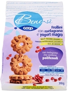 BENESÌ (COOP) BENESÌ PLUS FROLLINI CON MELAGRANA E YOGURT MAGRO