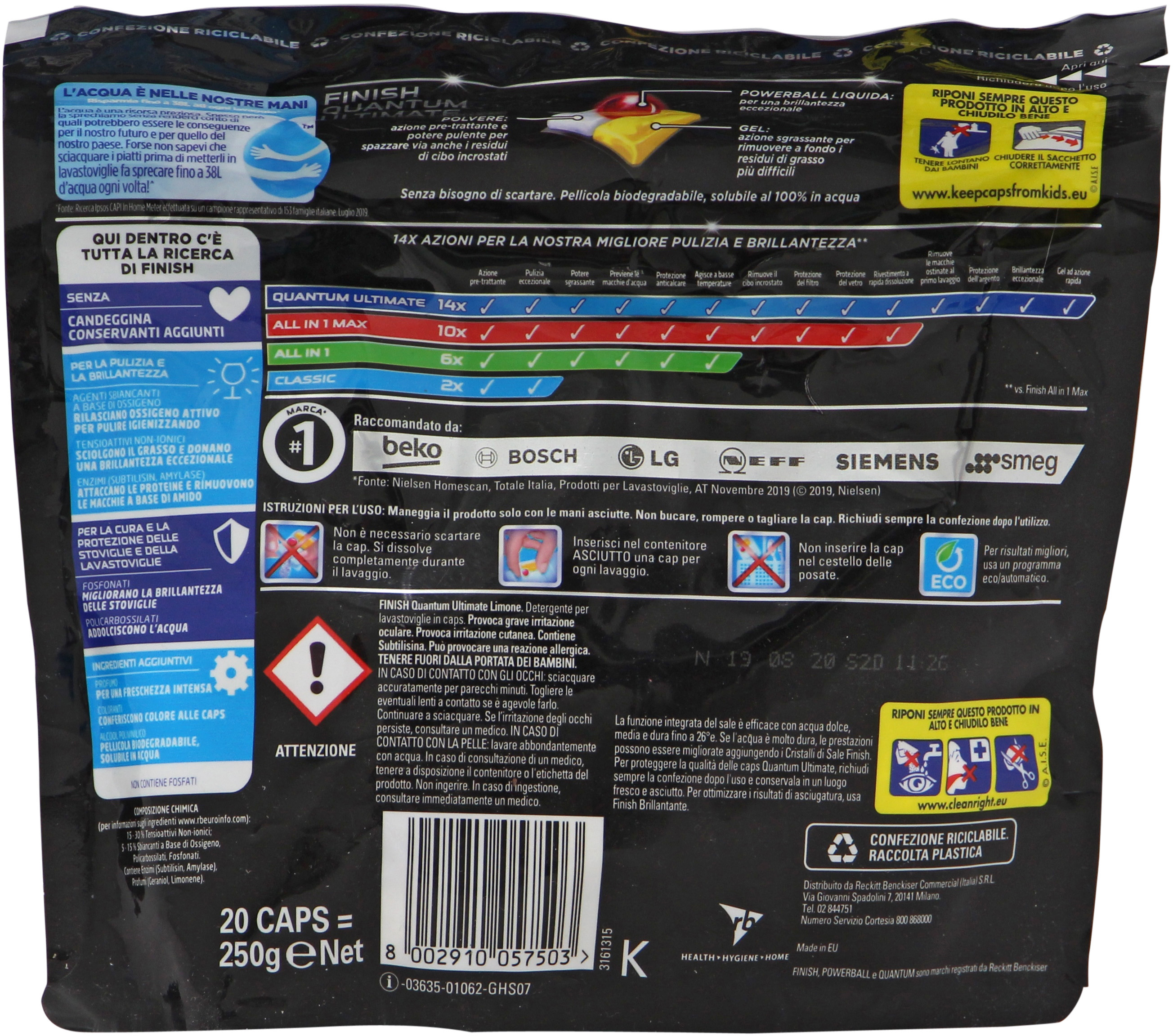 FINISH QUANTUM ULTIMATE - LIMONE